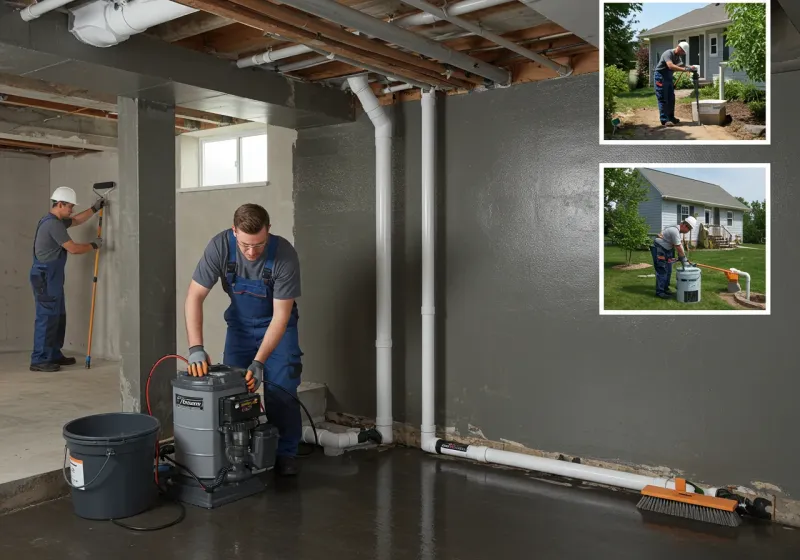 Basement Waterproofing and Flood Prevention process in East Port Orchard, WA